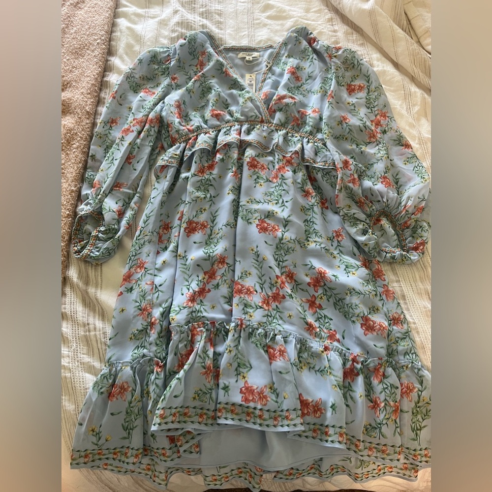 NWT Max Studio London Floral Dress